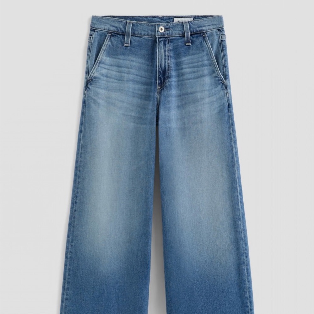 AG Adriano Goldschmied Relaxed Fit Light Blue Jeans